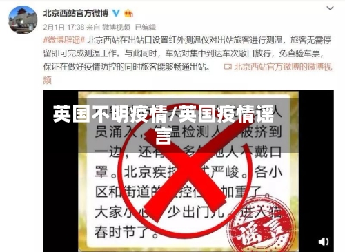 英国不明疫情/英国疫情谣言