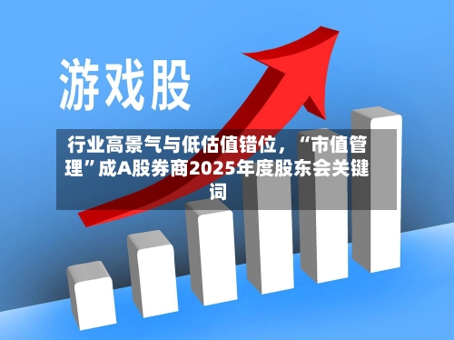 行业高景气与低估值错位，“市值管理”成A股券商2025年度股东会关键词-第2张图片