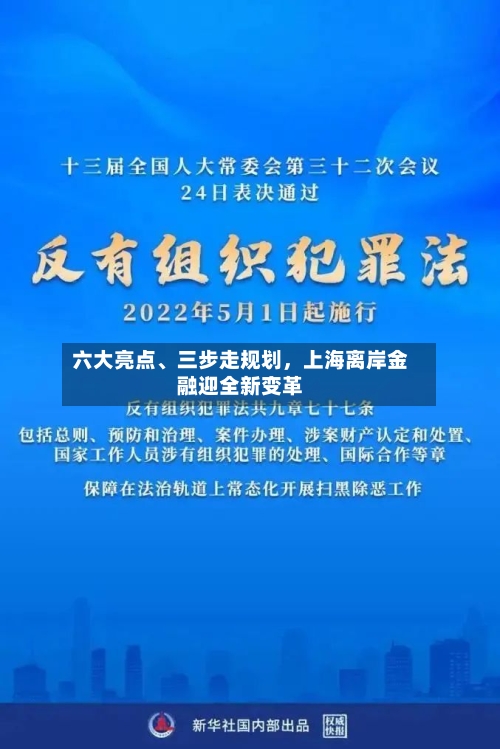 六大亮点、三步走规划，上海离岸金融迎全新变革-第1张图片